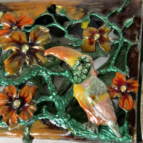 Vintage jeweled Card holder - Picture 9 of 9